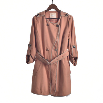 【徐】348613包邮杭派上新库存女式春秋季中袖风衣外套