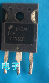 原装进口拆机 FCH104N60F 104N60F TO-247 MOS场效应管 测量好