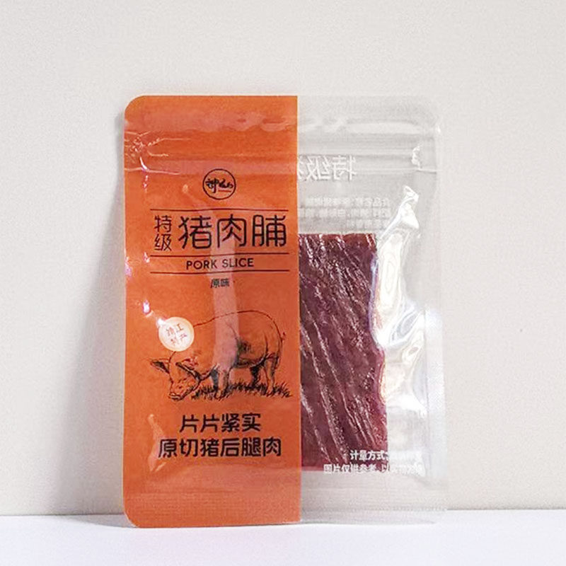 靖江特产二厂神仙猪肉脯原味特级猪肉干休闲小吃办公室解馋小零食