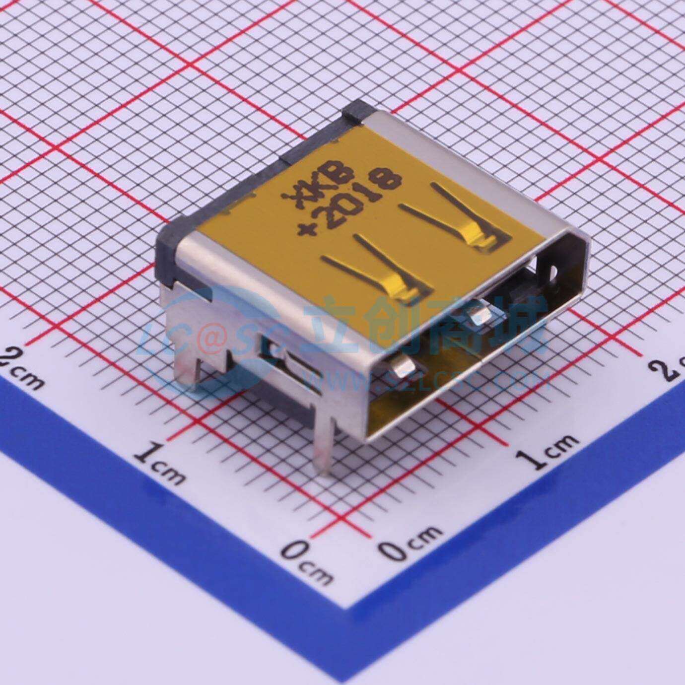 D-Sub/VGA连接器 CAR02-201N5F SMD 母 20P 原装 电子元器件配单