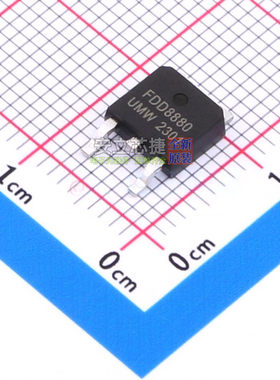 场效应管(MOSFET) FDD8880(UMW) TO-252  电子元器件配单全新原装