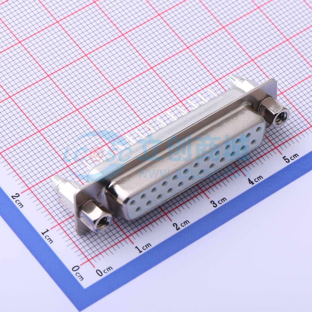 D-Sub连接器 双排25P母头 X0225FT7W5 插板 DB25 XKB(中国星坤)