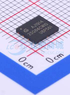 NOR FLASH GD25Q64CWIGR WSON-8-EP(5x6) 64Mbit 120MHz