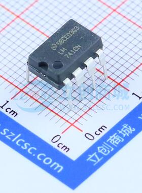 运算放大器 LM741CN/NOPB DIP-8 原装正品 电子元器件配单