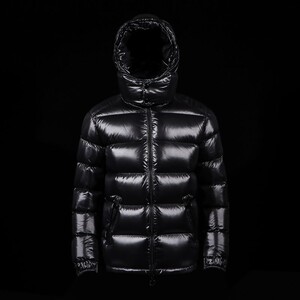 2023冬季新款亮面羽绒服男短款面包服加厚保暖宽松爆款白鸭绒外套