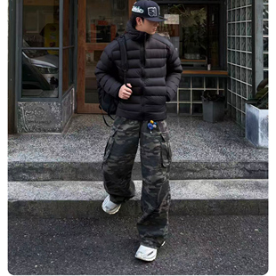 短款 排骨羽绒服男士 90%白鸭绒保暖连帽外套 新款 CHIBU赤布2025冬季