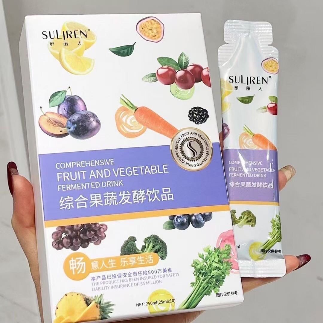 塑丽人酵素彩韵诗新品综合果蔬饮品酵素台湾大江生医西梅酵素正品