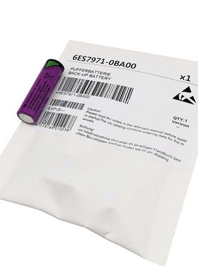 原装全新6ES7971-0BA00适用于西门子S7400控制器PLC时钟RTC锂电池