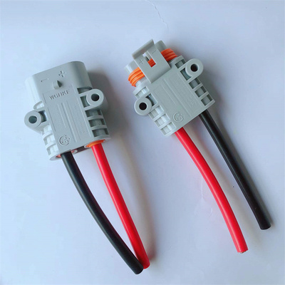 24v驻车空调防水插头改装车载空调电瓶发电机充电插头插座50a600v