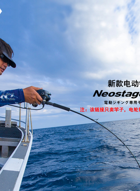 达瓦DAIWA/达亿瓦NEOSTAGE海钓电动慢摇竿深海铁板竿带鱼竿船钓竿