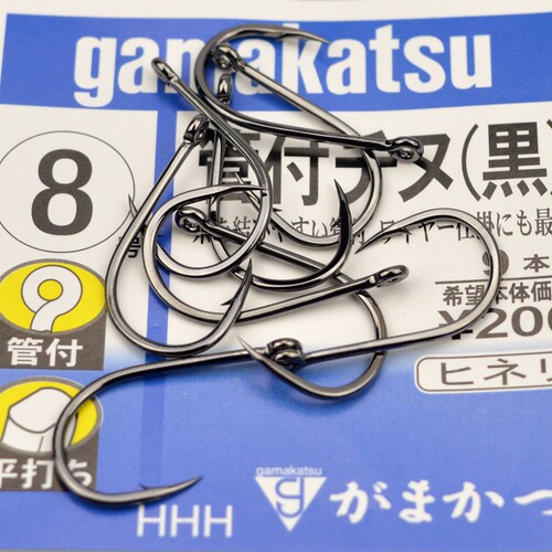 gamakatsu伽玛卡兹管付钓鱼钩