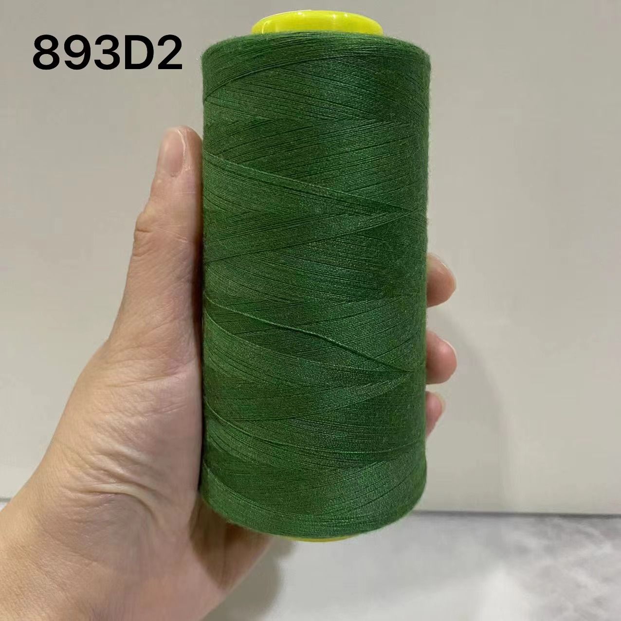 深绿色缝纫细线家用402涤纶老式缝纫机手工草绿色缝衣平车线大卷