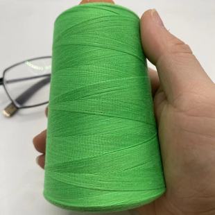 嫩绿宝塔线细线家用402涤纶老式 缝纫机线手工缝纫缝衣线大卷针线