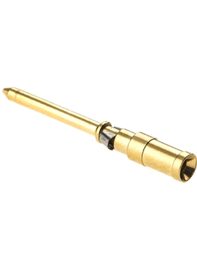 HARTING重载连接器 09150006121 10A冷压镀金公针 1.5mm² 哈丁针