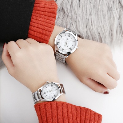 学生高档钢带手表2021新品