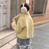 冬季新款现货皮毛一体外套1536658P185K258，女装短外套，艾青服饰
