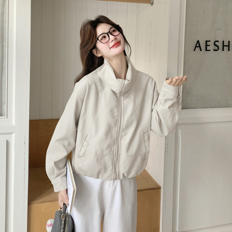 2026新款现货韩版皮衣外套1535203P145K238，女装皮衣，艾青服饰