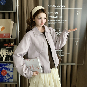 2026新款现货韩版皮衣外套1535204P155K248
