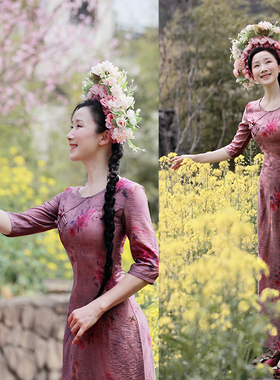 此岸歌声*原创-盛夏长旗袍升级版 不惜胭脂色（回馈，五折）