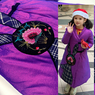 此岸歌声*-小顽子的玫瑰紫兔子羽绒服(只有两个码)售完即止