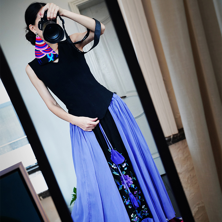 此岸歌声*原创设计店-黑色小背心  仲夏夜之荒原