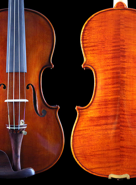 耿国生小提琴纯手工定制意大利进口云杉学院级-100620演奏小提琴