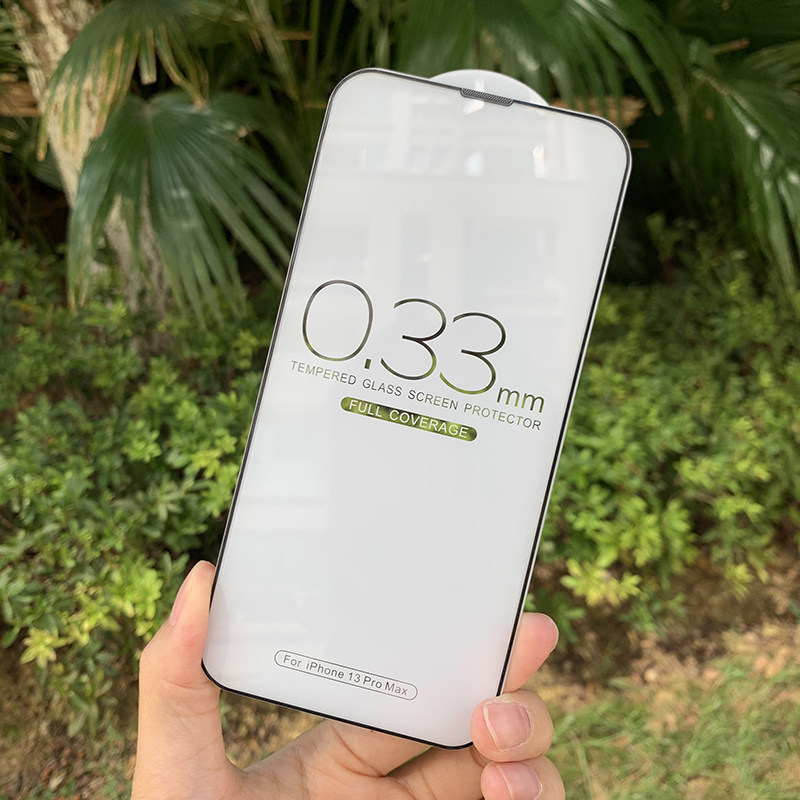 适用iPhone18promax钢化膜全屏细边高清苹果17pro手机贴膜顺滑游戏膜好贴净透原彩超薄裸感灵敏16pm新款清晰5
