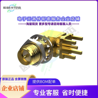 PCB.114SMAFRAJ.A[连接器SMA(F)RA FOR PCB MOUNT AU PLATIN]