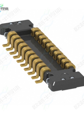 AXG820044A[连接器CONN PLUG 20POS SMD GOLD]