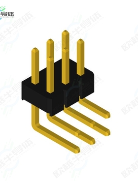 PHDD-RS006G1ABOPA-C072[连接器MALE HEADER RIGHT ANGLE THROUGH