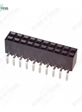 5-534267-2[连接器CONN RCPT 20POS 0.1 GOLD PCB]