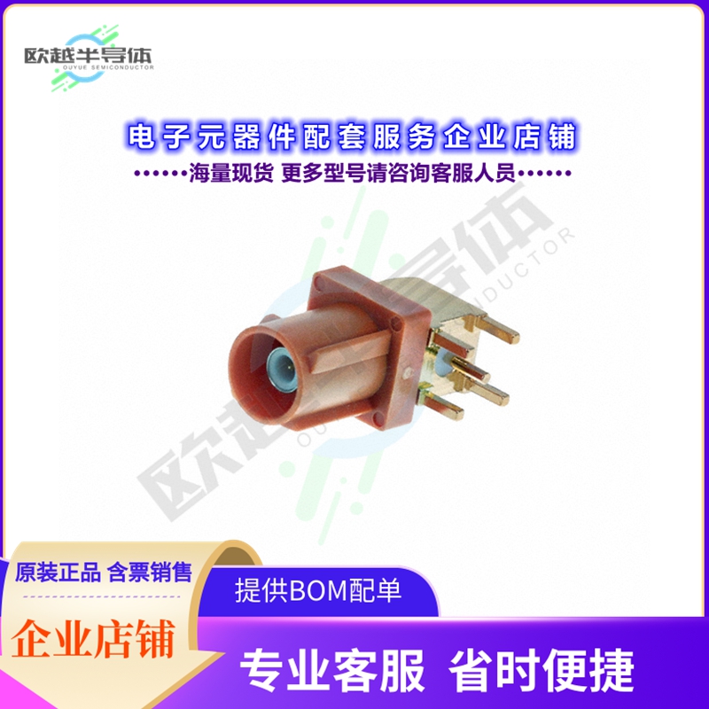 RF55-32M-T-00-50-A-SH[连接器FAKRA PLUG SMB TYPE: RIGHT ANGLE