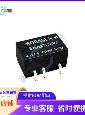 B1509XT-1WR3【DC DC CONVERTER 9V 1W】