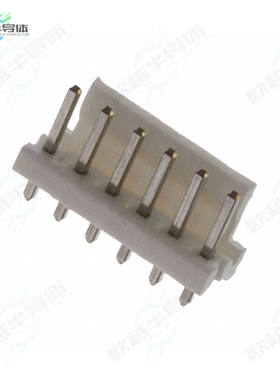 1744194-6[连接器CONN HEADER VERT 6POS 3.96MM]