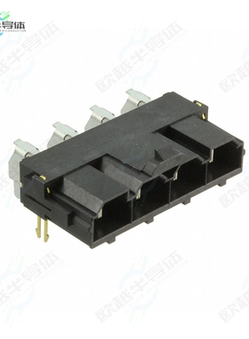 428204214[连接器CONN HEADER R/A 4POS 10MM]