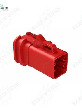 ATP06-6S-OMRED[连接器CONN PLUG HSG 6POS]