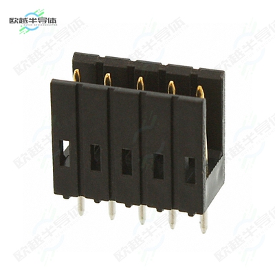 826467-5[连接器CONN HEADER VERT 5POS 2.54MM]