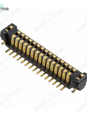 AXT430224[连接器CONN HDR 30POS SMD GOLD]