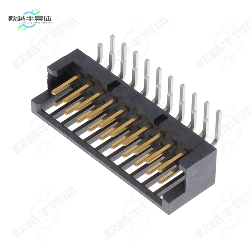 TSSH-110-01-S-D-RA[连接器CONN HEADER R/A 20POS 2.54MM]