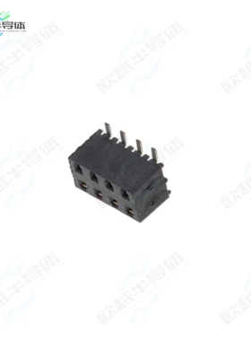 MMS-104-02-L-DV-K-TR[连接器CONN RCPT 8POS 0.079 GOLD SMD]