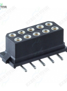 M80-6811042[连接器CONN RCPT 10POS 0.079 GOLD SMD]