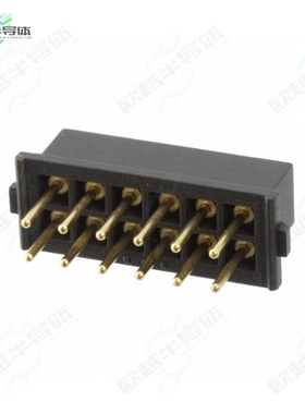 M80-8501245[连接器CONN RCPT 12POS 0.079 GOLD PCB]
