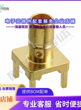 415504-4[连接器CONN MINI SMB JACK STR 75OHM PCB]