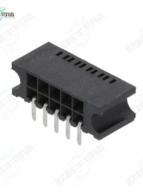 66527-005LF[连接器CONN RCPT 10POS 0.1 GOLD PCB R/A]
