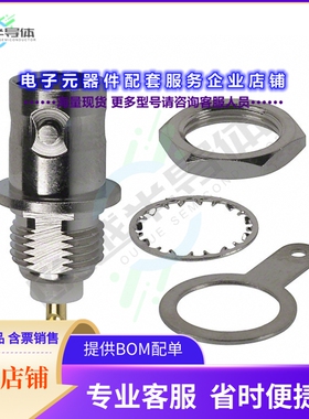 112424[连接器CONN BNC RCPT STR 50 OHM SOLDER]