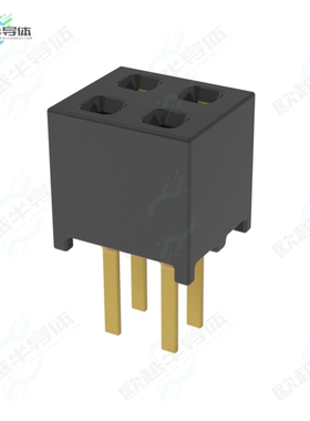 MMS-102-01-H-DV[连接器CONN RCPT 4POS 0.079 GOLD PCB]