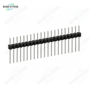 2.54MM PEC21SAEN 21POS VERT 连接器CONN HEADER