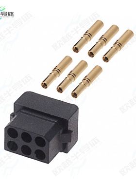 M80-7880605[连接器CONN RCPT 6P CRIMP 28-32AWG GOLD]