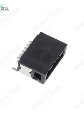 514523-E[连接器MICBR M 6POS RA SMD W/ELECT CPA]