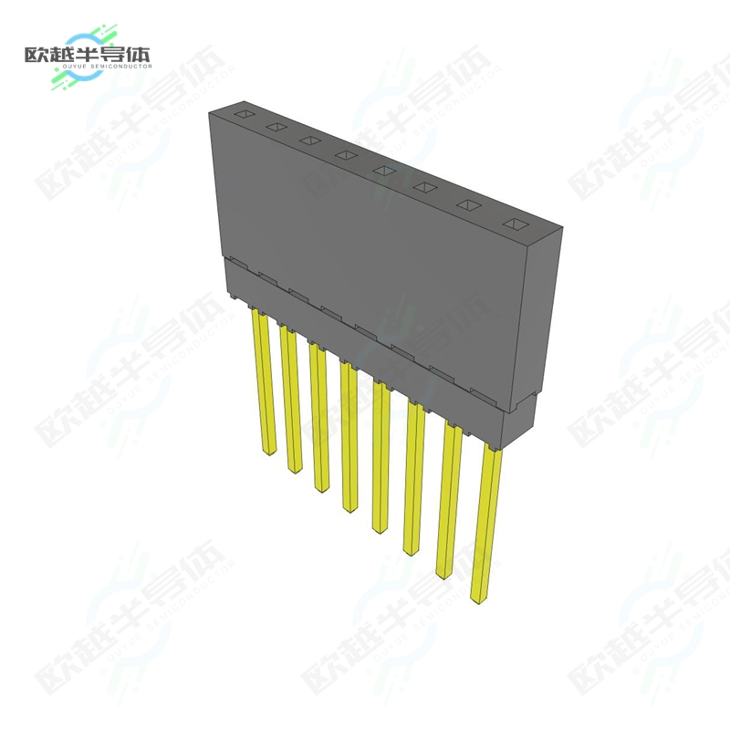 ESQ-108-39-G-S[连接器CONN SOCKET 8POS 0.1 GOLD PCB]